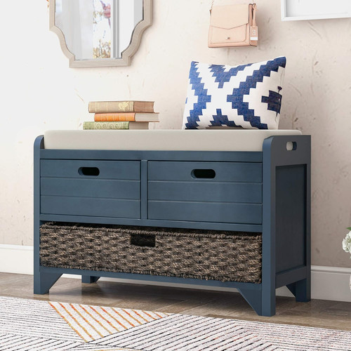 Navy tier shoe - navy, 2-tier