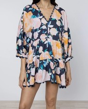 JULIET DUNN PEONY PRINT LOOSE