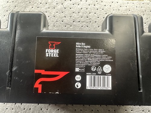 Forge steel plastic mitre box - steel,