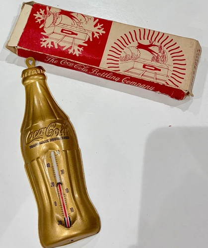 Coca cola 1950s - cola, gold