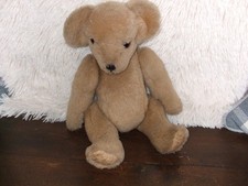 MERRYTHOUGHT VINTAGE 1950'S? BEAR WITH JOINTED LIMBS AND SUCH A CUTE FACE
