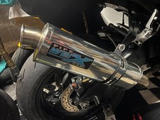 Honda CBR1000RR Pipewerx Stainless steel Tri-Oval UK Street Legal exhaust 08-13