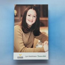 Emmerdale Cast Card C1995 Facsimile Signed Lyn Hutchinson Actor Sally Walsh