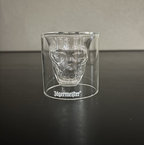 Jägermeister skull shot - skull, glass