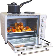 Mini Oven with 2 Hotplates 45