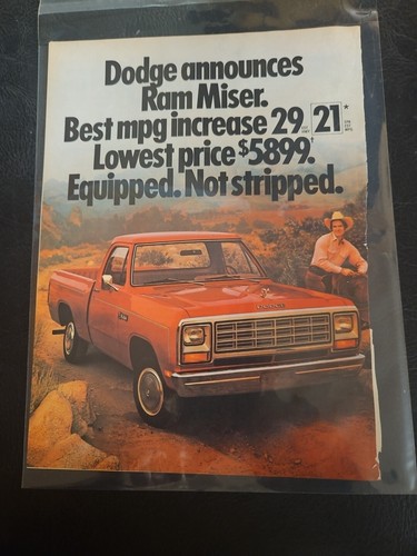 1981 vintage dodge ram - dodge, up