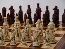 Camelot Red-Ivory Chess