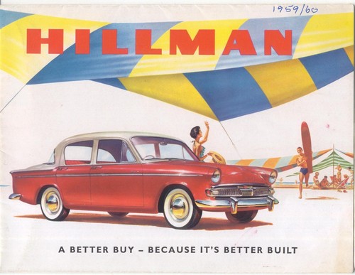 Hillman minx convertible - hillman,