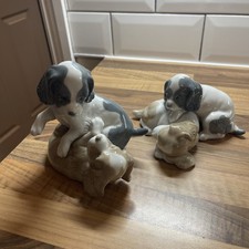 Vintage Pair Of nao Porcelain