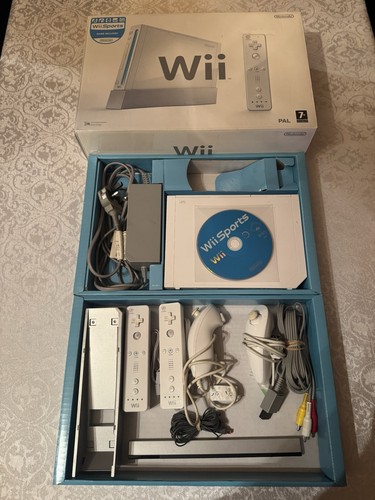Nintendo wii white - white, console
