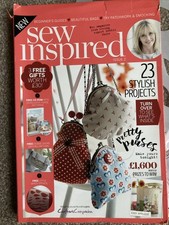 SEW INSPIRED ISSUE 2 OPEN BUT UNUSED WITH 3 FREE GIFTS EX CONDITION