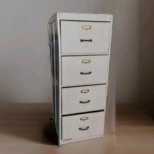 Vintage Wooden Filing Cabinet