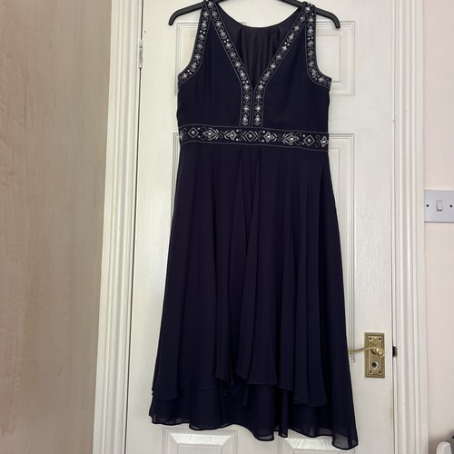 Monsoon navy beaded dress - monsoon,