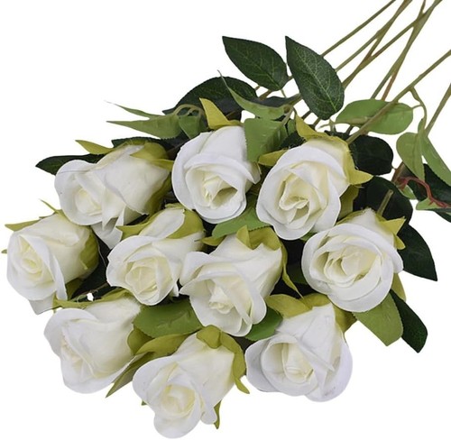 Fake roses artificial - fake, flowers