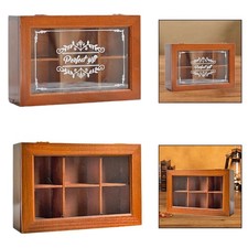 Wooden Tea Box Wood Jewelry