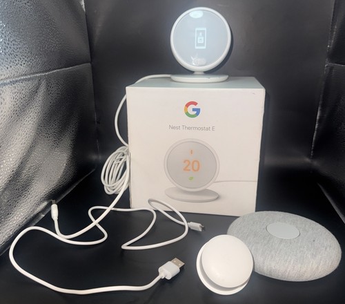 Google nest thermostat white - google, e
