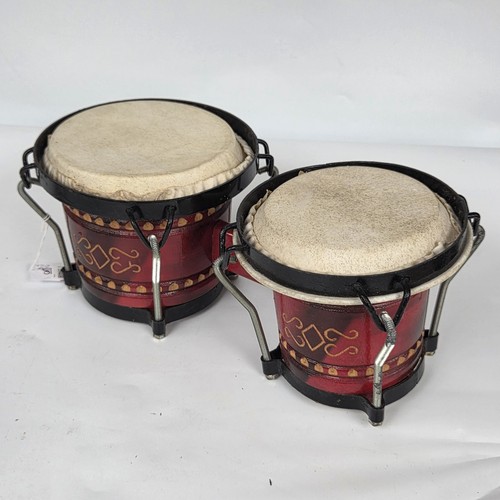 Unbranded wooden bongo drums - unbranded,