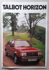 Talbot Horizon Brochure 1981 -