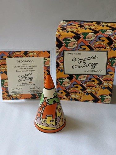 Clarice cliff orange roof - clarice,
