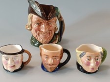 Assorted Toby Jugs / Vintage Pottery / Robin Hood / Royal Doulton  (B2463)