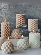 3D Bubble Candle Set Scented