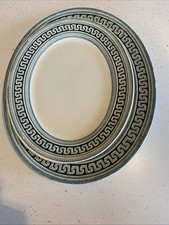 2 X Charger/Meat Plates In