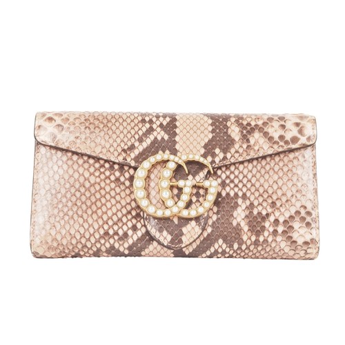 Gucci wallet marmont python - wallet,