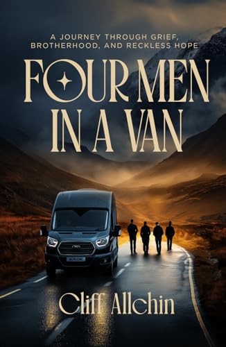 Four men van a - men, van: