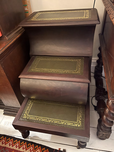 Antique set poss mahogany - set, of