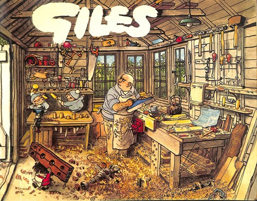 Giles 31st series cartoon - giles,