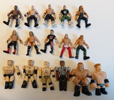 WWE Micro Mini Aggression, Stackdown & Rumblers  Figures x 16