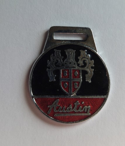 Vintage enamel austin logo fob - vintage,
