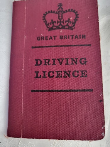 Vintage drivers licence george - drivers,