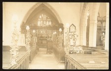 1904 Harvest Festival Display at Cowbridge Church  GLAMORGAN