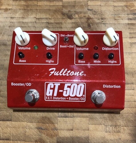 Fulltone 500 distortion - fulltone, gt-500
