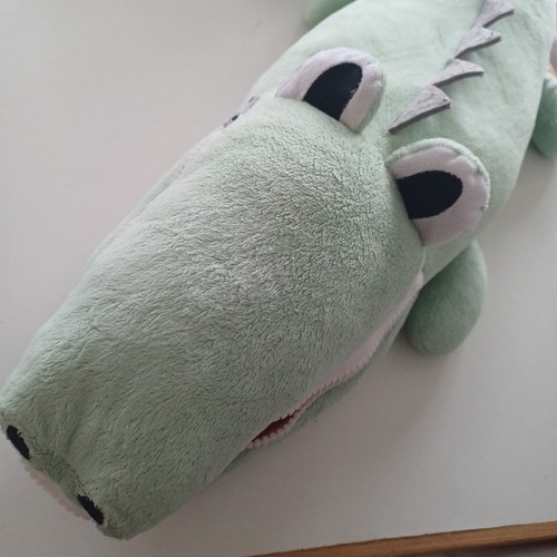 Dunelm crocodile soft toy - soft,