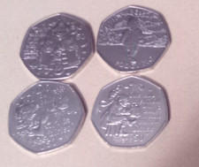 X4 isle of man 50p Coins from