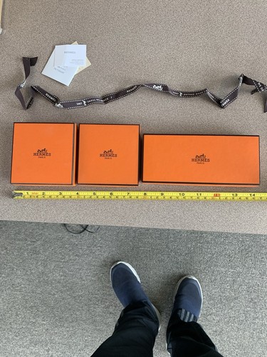 Hermes paris orange box set - paris, of