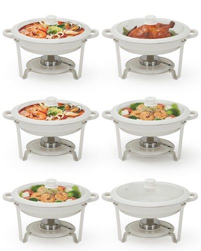 Pcs round chafing dish - 2/4/6,
