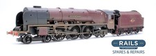 HORNBY 'OO' GAUGE BR MAROON 4-6-2 DUCHESS CLASS STEAM LOCO *WEATHERED