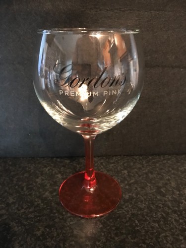 Gordon pink gin glass new - glass,