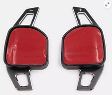 BLK Audi Red DSG Paddle Shift