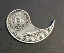2006 Geocoin / Geocaching Token Coin - Albert Einstein # PC013D