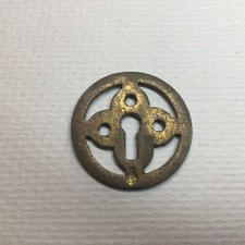 Antique Brass  Escutcheon Key