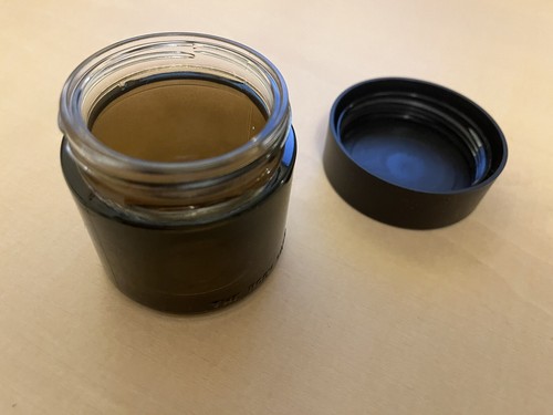 Empty bodyshop glass - glass, jar