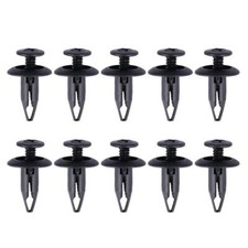 10x Plastic Screw Set Interior Trim Grille Panel Clips For Ford Focus MK1/2 6mm