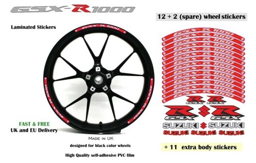 Suzuki gsx stripes wheel - stripes,