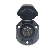 13pin Euro Plastic Socket Trailer Railer Towbar Towing Car Van Caravan