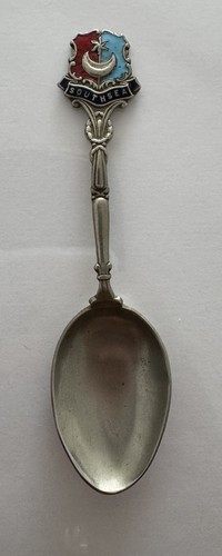Vintage souvenir tea - tea, spoon