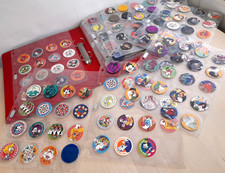 Vintage 90s Pogs Job Lot Bundle, Slammers, Tazos, Animaniacs, Pinky & The Brain